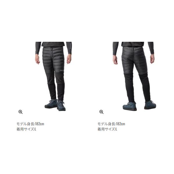 シマノ（SHIMANO） ハイブリッド ダウンパンツ WP-052X リアルブラック