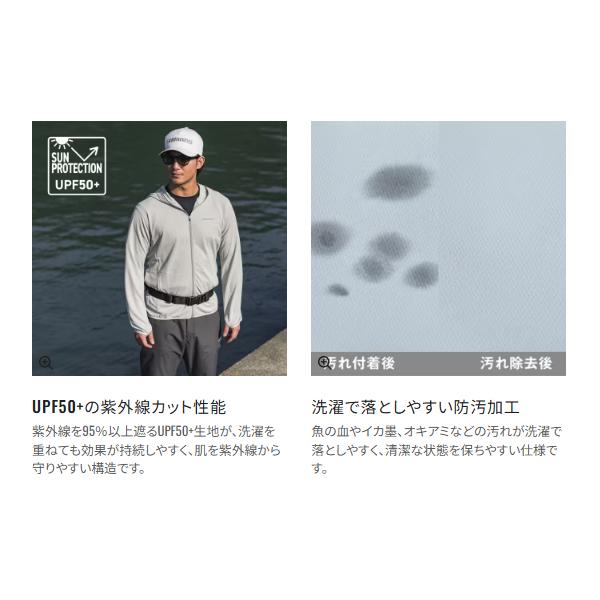 シマノ（SHIMANO） ( 予約受付中 ) サンプロテクション ジップアップ