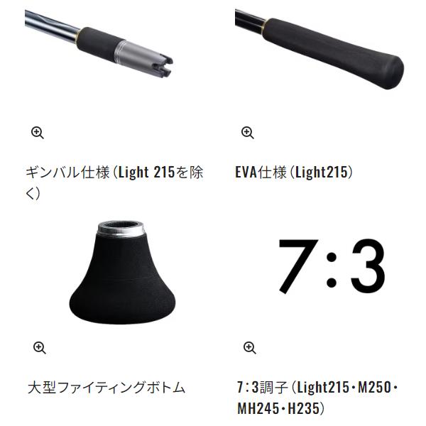 シマノ（SHIMANO） ☆シマノ 23 バンディット 落し込み H235 ロッド 船