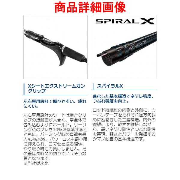 シマノ（SHIMANO） 20 ミッドゲーム SS TYPE73 H255 RIGHT 右 ロッド