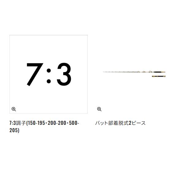 シマノ（SHIMANO） 25 ディープチェイサー 200-200 ロッド 船竿 ( 2025