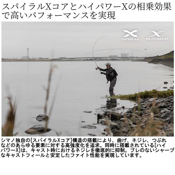 ロッド SHIMANO LUNAMIS S110M Shimano LUNAMIS S1100M Shore Seabass Spinning Rod 4969363364135