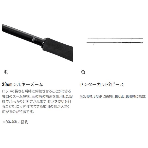 ロッド DIALUNA 100m DIALUNA (取寄せ 11月末頃) シマノ 26 ディアルーナ インショア S66