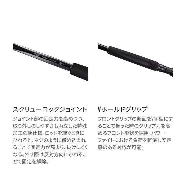 シマノ 25 オシアプラッガー リミテッド S88MH ロッド ソルト竿 @200 N