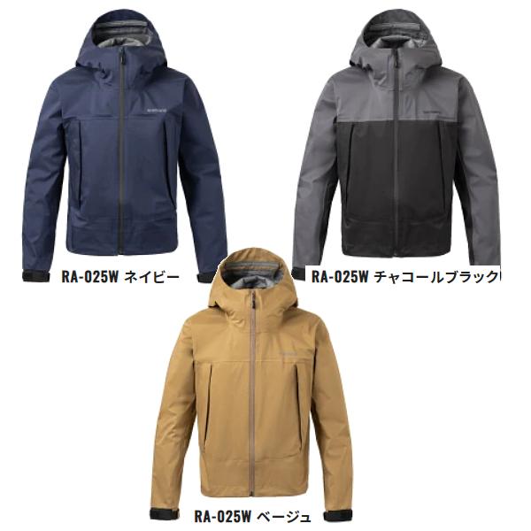 シマノ 　ショートレイン ジャケット 　RA-025W 　チャコールブラック 　XL 　( 2023年 3月新製品 )｜fuga0223｜02