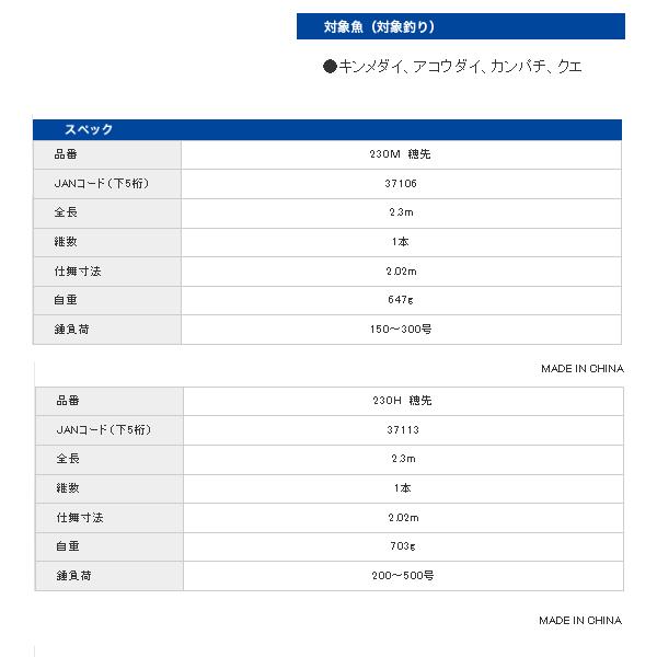 ミヤエポック パワーファイターZ 230M 穂先 2.3m : 釣具・フーガ ミヤエポック パワーファイターZ 230M 穂先 2.3m : 釣具・フーガ