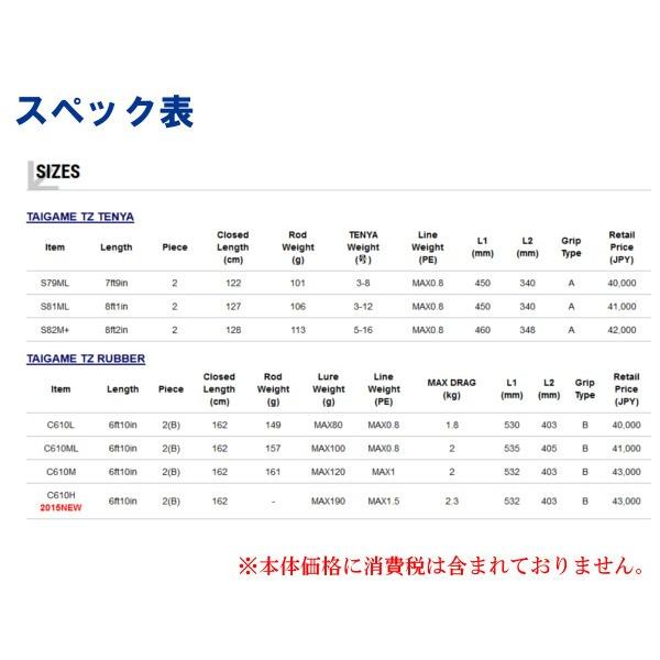 エイテック テイルウォーク タイゲームTZ TENYA S82M+ ひとつテンヤ 