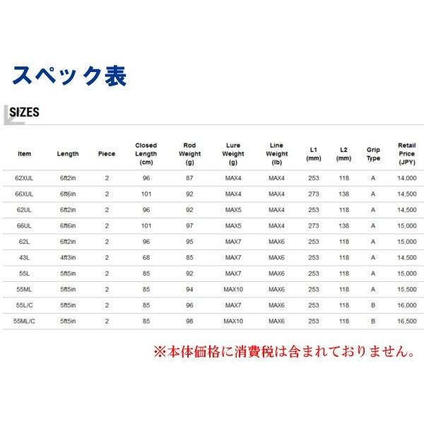 エイテック テイルウォーク トラウティア 55ml C ロッド トラウト竿 At 釣具 フーガショップ1 通販 Yahoo ショッピング