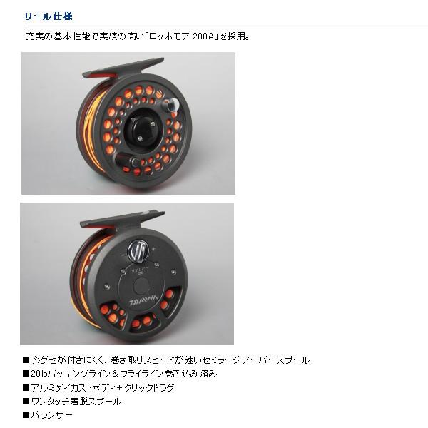 ダイワ：シルフ＃5/6 初心者向けフライロッドリールビデオ付きセット　サービスロッド付き DAIWA（ダイワ） シルフ F-865 COMBO・F フライロッド : 釣具・フーガ