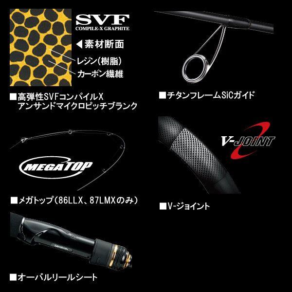 ダイワ 　ロッド 　モアザン 　スピニング 　86LLX・W 　ソルト竿｜ 