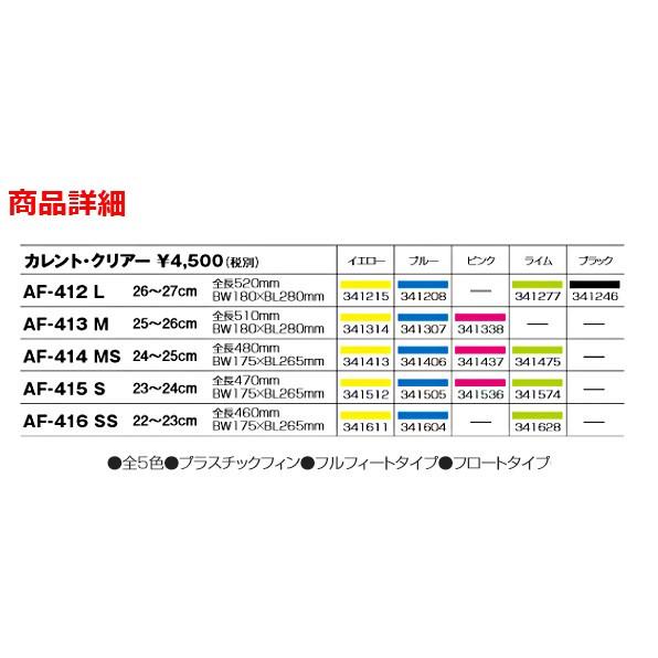 イカリ 　カレント・クリアー 　AF-413 　M 　イエロー｜fuga0223｜02