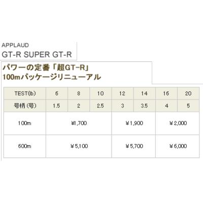サンヨー 　スーパー GT-R 　16lb 　4号 　600m×≪3ヶセット≫ 　( 定形外可 )｜fuga0223｜02