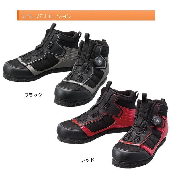 シマノ カットラバーピンフェルトフィットシューズ LT FS-041Q レッド 28cm / shimano 釣具 シマノ（SHIMANO） ( 限定特価 ) カットラバーピンフェルトフィット