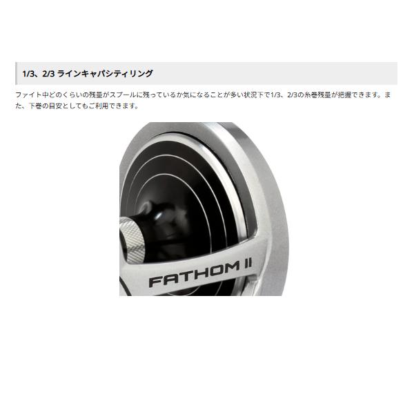 ペン ファゾム2(PENN FATHOM II)25NLD 美品 ③ FATHOM Ⅱ