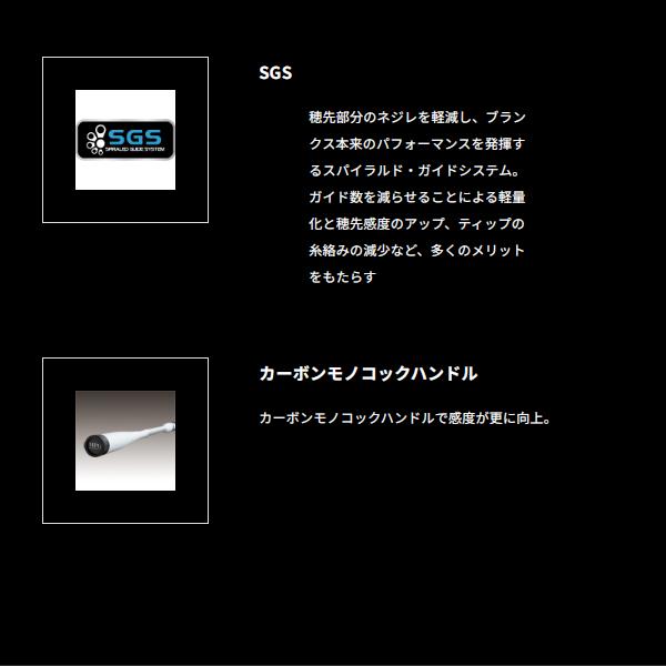 alpha tackle（アルファタックル） MPG シブキ F 220 2.2m : フーガ