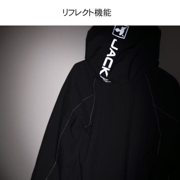 ジャッカル ウェーディングショートジャケット JA-A003 ブラック XXL_6