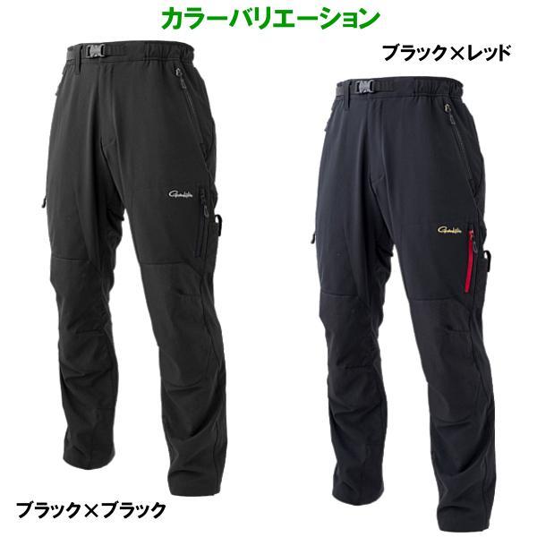 がまかつ  HDフィッシングパンツ  GM-3719  ブラック×ブラック  L  ( 2023年 12月新製品 )の画像