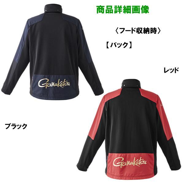 がまかつ  アクティブインシュレーションパーカー  GM3716  ブラック  L  ( 2023年 10月新製品 )の画像