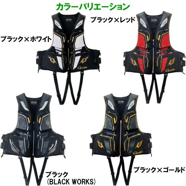 Gamakatsu（がまかつ） フローティングベスト GM2193 ブラック×レッド