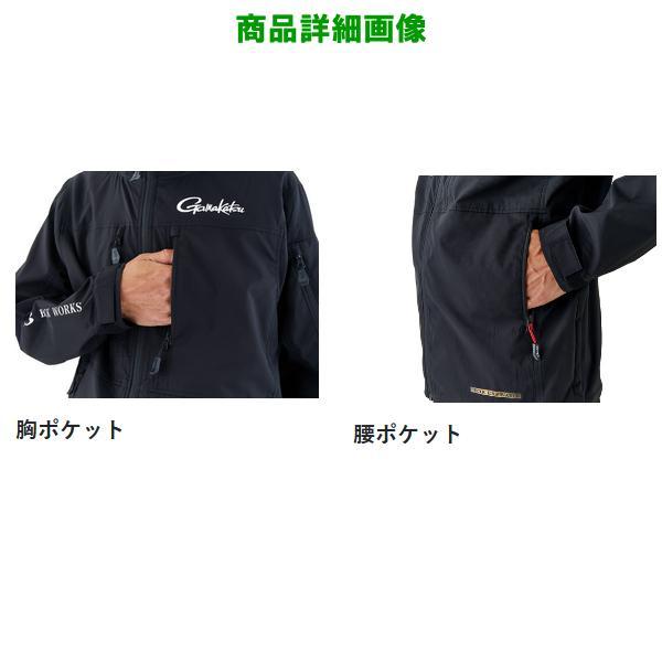 Gamakatsu（がまかつ） ストレッチウィンドブレーカ― GM3739 ブラック