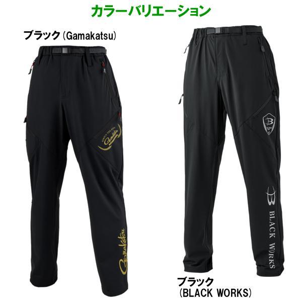 Gamakatsu（がまかつ） サマードライパンツ GM3742 ブラック ( BLACK