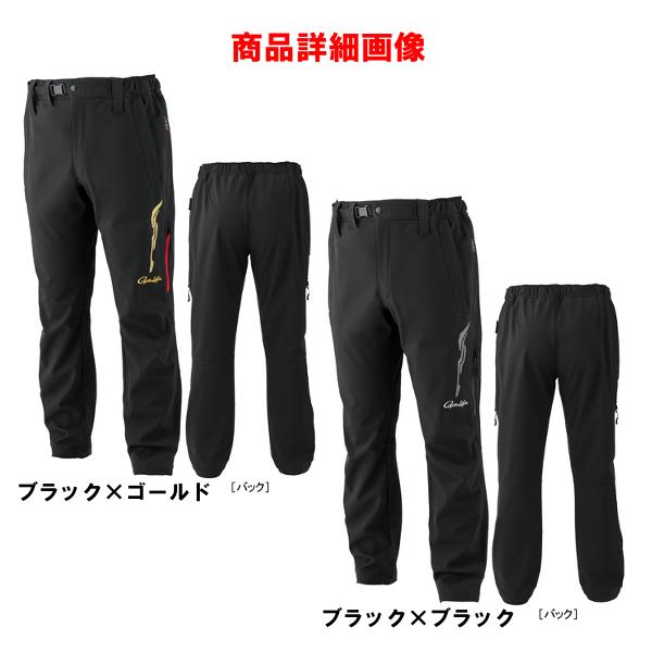 Gamakatsu がまかつ ソフトシェルスーツ GM3764 ブラック×ブラック 5L