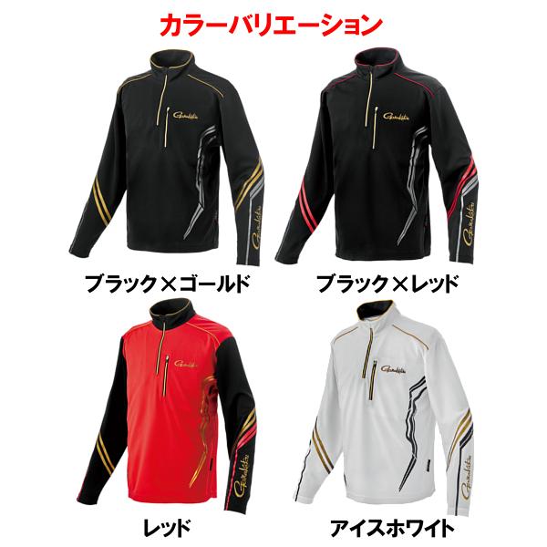 Gamakatsu（がまかつ） UDジップシャツ GM3778 レッド M ( 2025年 4月