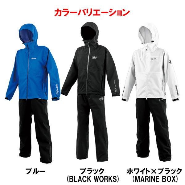 がまかつ  G-SPEC レインスーツ  GM3784  ブラック  M  ( 2025年 6月新製品 )の画像