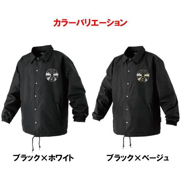 Gamakatsu（がまかつ） コーチジャケット GM3793 ブラック×ホワイト LL