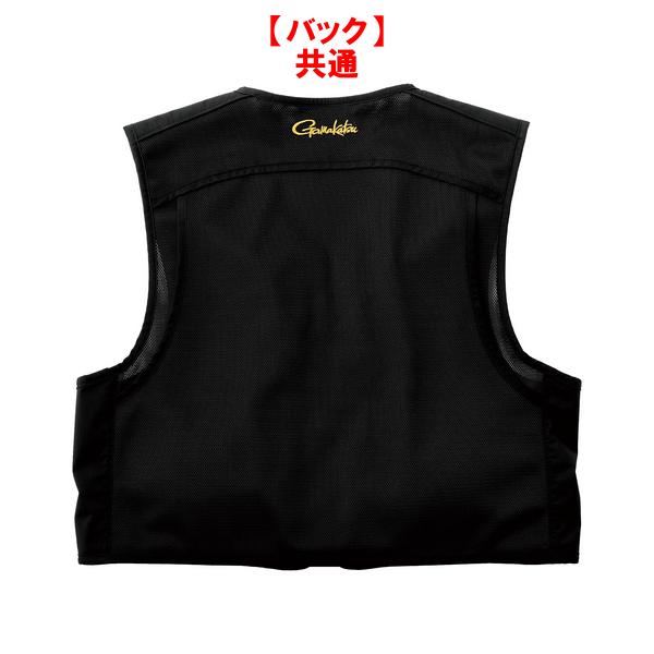 Gamakatsu（がまかつ） オールメッシュベスト GM2333 ブラック L