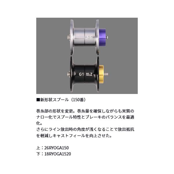 DAIWA（ダイワ） 26 リョウガ 150H (2026年 1月新製品) : フーガ