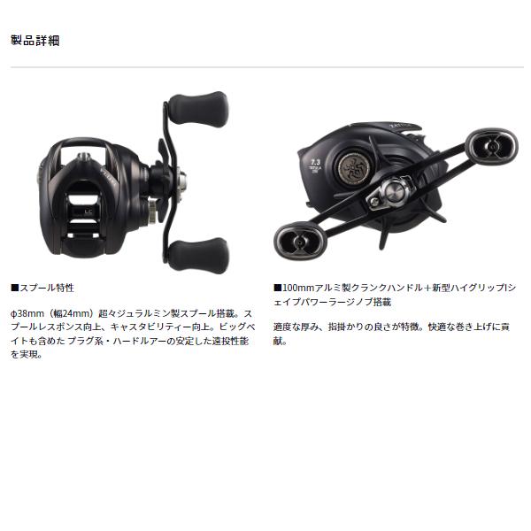DAIWA（ダイワ） 25 タトゥーラ TW 200HL ベイトリール (2025年 新製品
