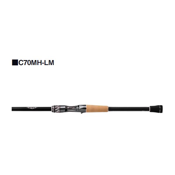 DAIWA（ダイワ） スティーズ リアルコントロール C70MH-LM バスロッド
