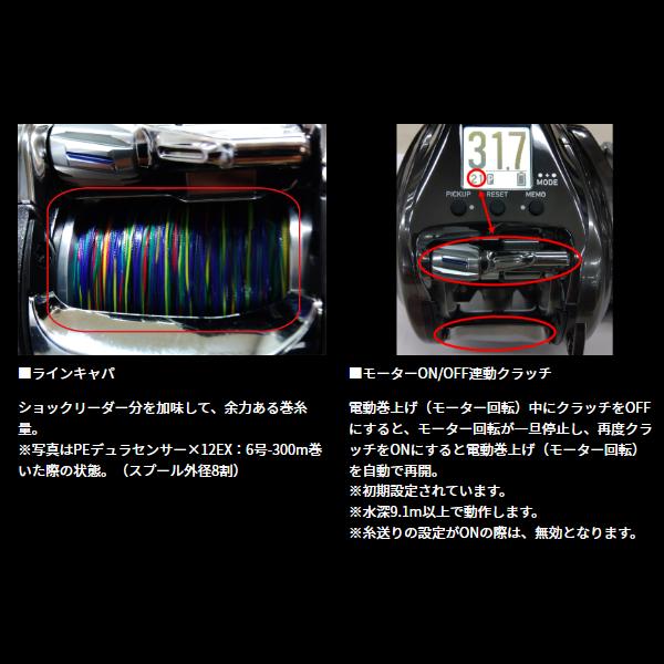 DAIWA（ダイワ） 26 シーボーグ 500J (2026年 1月新製品) : フーガ
