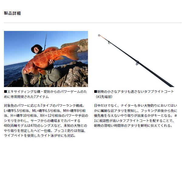 ダイワ (daiwa) バトルゲーム BKG （ブッコミゲーム） T L480 (2025年 新製品) ※※の画像
