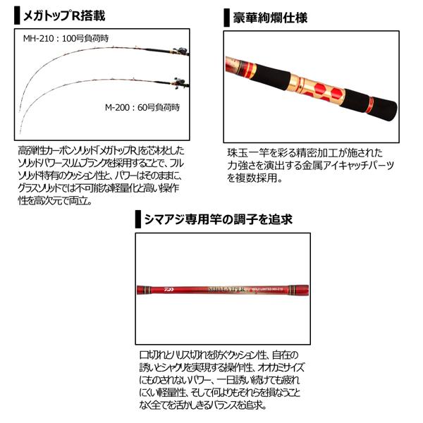 DAIWA（ダイワ） ショットバイパー ウルフリミテッド MH-210 (2025年