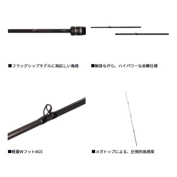 DAIWA（ダイワ） シルバーウルフ EX 72ML-S チニングロッド (2025年 新