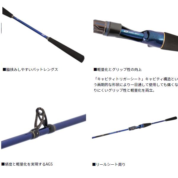DAIWA（ダイワ） 極鋭 テンヤタチウオ 91H-161 (2025年 新製品