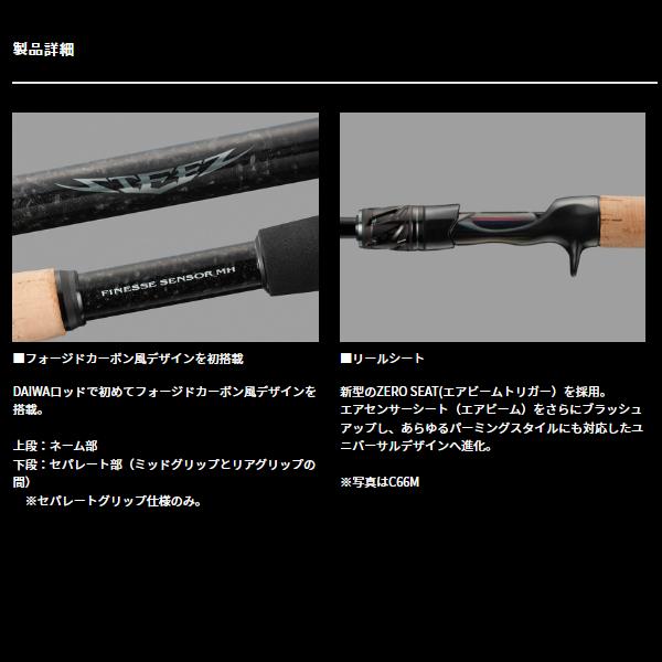 DAIWA（ダイワ） スティーズ ベイトキャスティングモデル C67MH-SV・ST