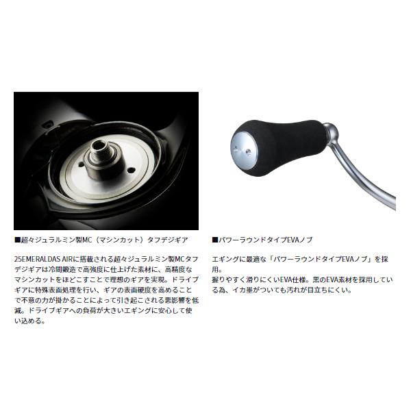 DAIWA（ダイワ） 25 エメラルダス AIR PC LT2500-H (2025年 7月新製品