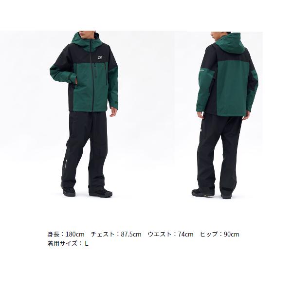 DAIWA（ダイワ） DR-1926 GORE-TEX バーサタイルレインスーツ ブラック