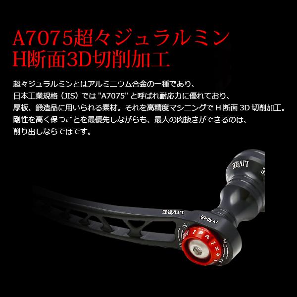 リブレ F.V 50-55 ( エフブイ ) Sハンドル フォルテノブ シマノS2用