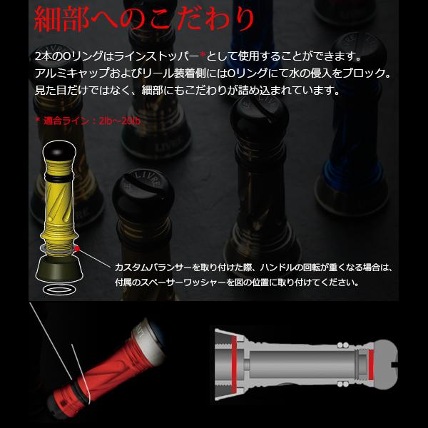 リブレ カスタムバランサー C1タイプ シマノ＆ダイワ共通 ガンメタ