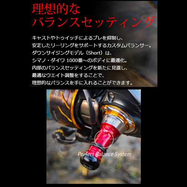 リブレ カスタムバランサーショート C2タイプ シマノ1000〜C2000用