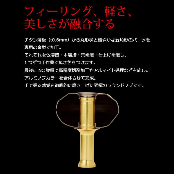 リブレ ノブ単体 EP41 1個 ファイヤー&ブルー 品番 7402 : フーガ