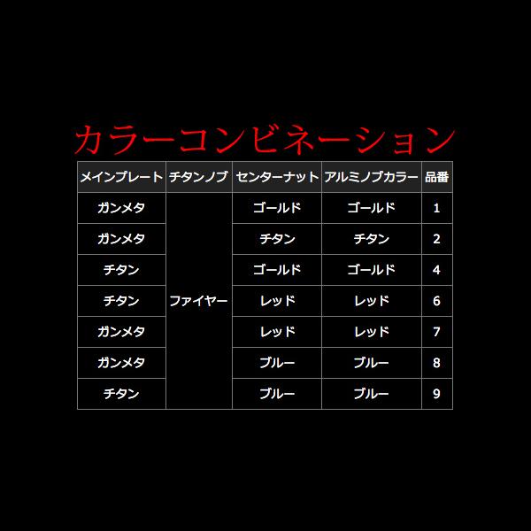 リブレ LB80-85 (PT48) メインプレートSET センターナット無し チタン+