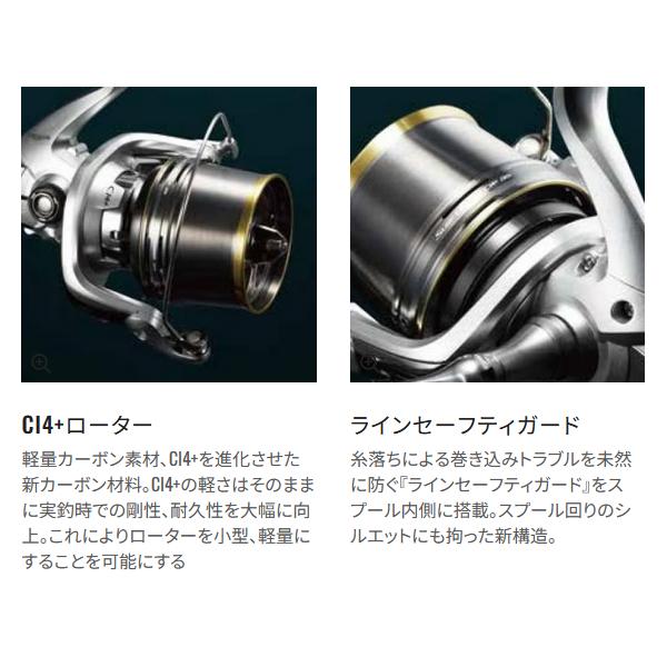 シマノ☆18サーフリーダーCI4+35 標準 極細仕様 - リール