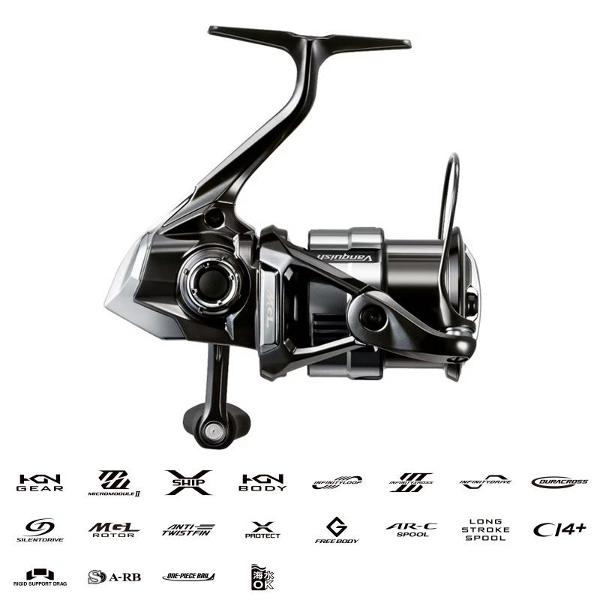 Shimano 23Vanquish スピニングリールc3000xg シマノ スピニングリール 23ヴァンキッシュ C3000XG: リール｜釣具の