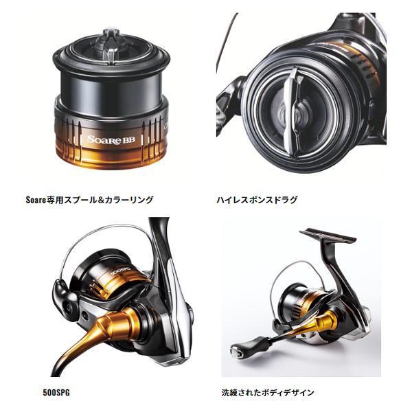 シマノ（SHIMANO） 22 ソアレ BB 500SPG リール スピニング ( 2023年 1