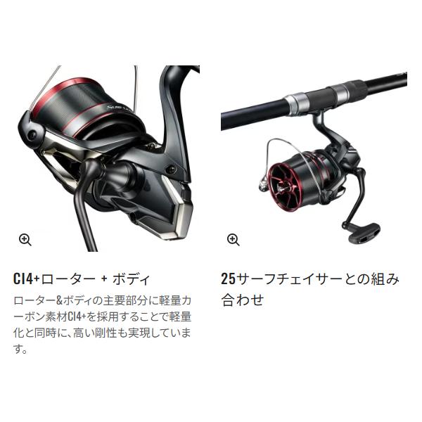 シマノ（SHIMANO） 25 サーフリーダー 35 GOKUHOSO 極細 リール